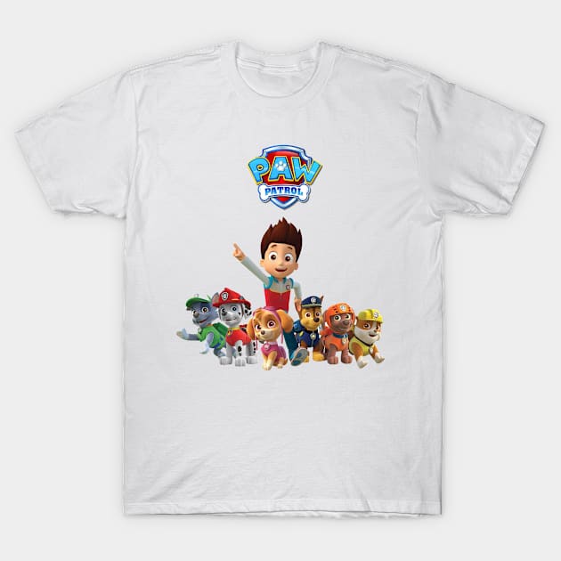 paw_patrol T-Shirt by destinyfind